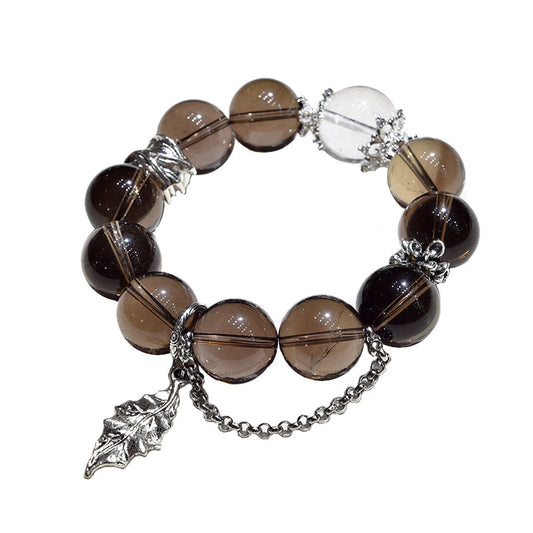 Earthen Harmony - Smoky Quartz Bracelet