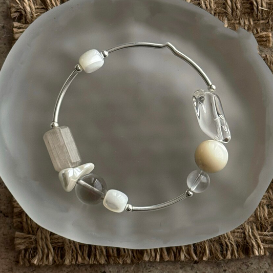 Stress Relief & Energy Balancing - Multi-Crystal Energy Harmony Bracelet