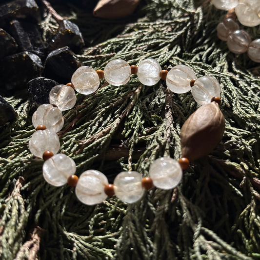 Stress Relief & Vitality Boost - "Nature's Harmony" Crystal Energy Bracelet