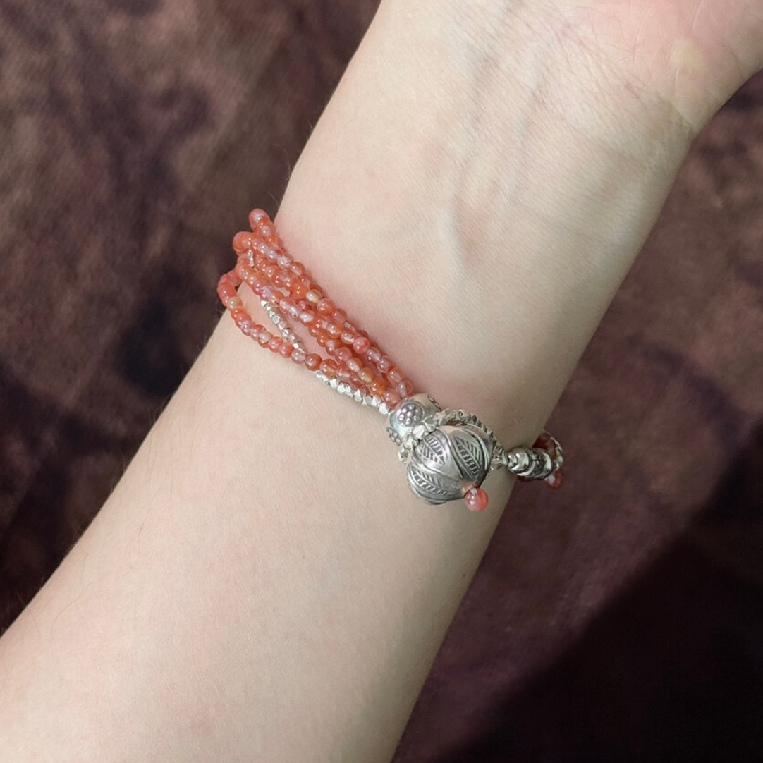 Sunrise Silver Balance Bracelet · 17cm.