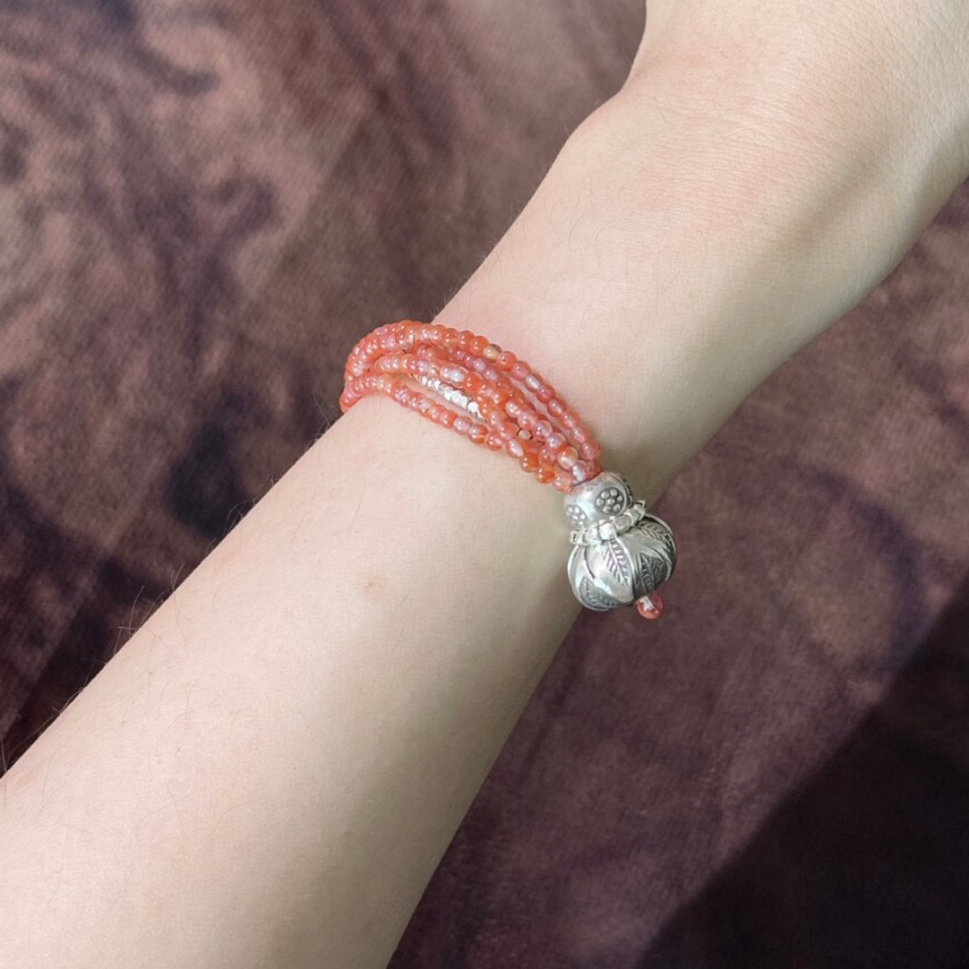 Sunrise Silver Balance Bracelet · 17cm.