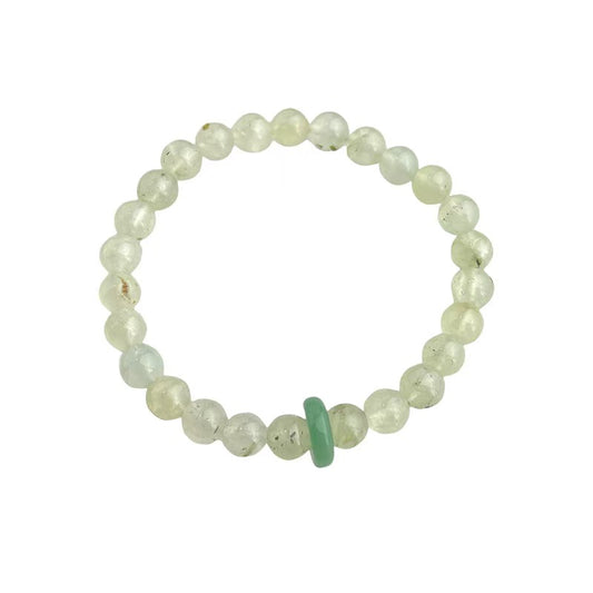 New Beginnings & Resilience Energy - Prehnite Bracelet