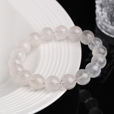 Moonlight Energy - White Rabbit Hair Quartz Bracelet