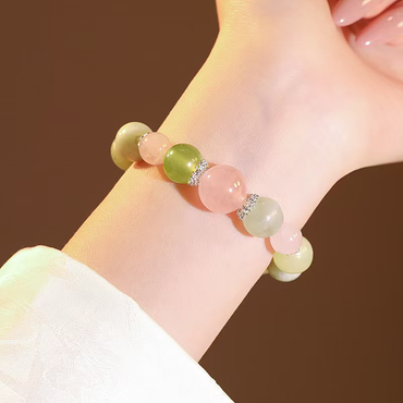 Emotional Balance - Prehnite Harmony Bracelet
