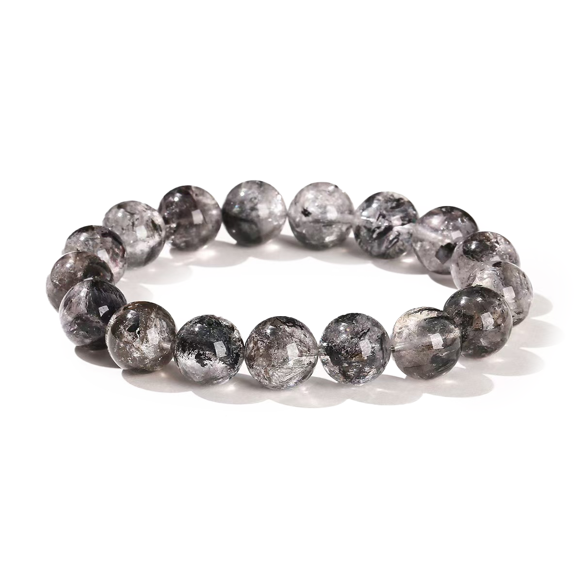 Pure Charge Shield - Natural Herkimer Bracelet