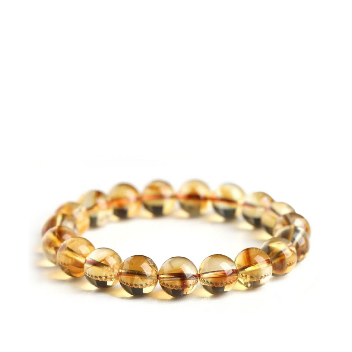 Wealth Attraction - Natural Golden Healer Quartz Bracelet