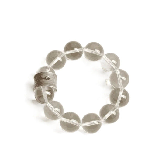 Crystal-Silver Fortune Nexus Bracelet