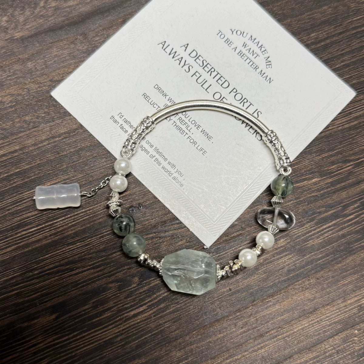 Growth & Protection Bracelet β Clarity Meets Renewal