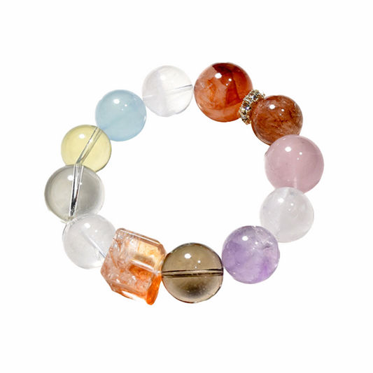 Harmony Flow - Multi-Gemstone Bracelet