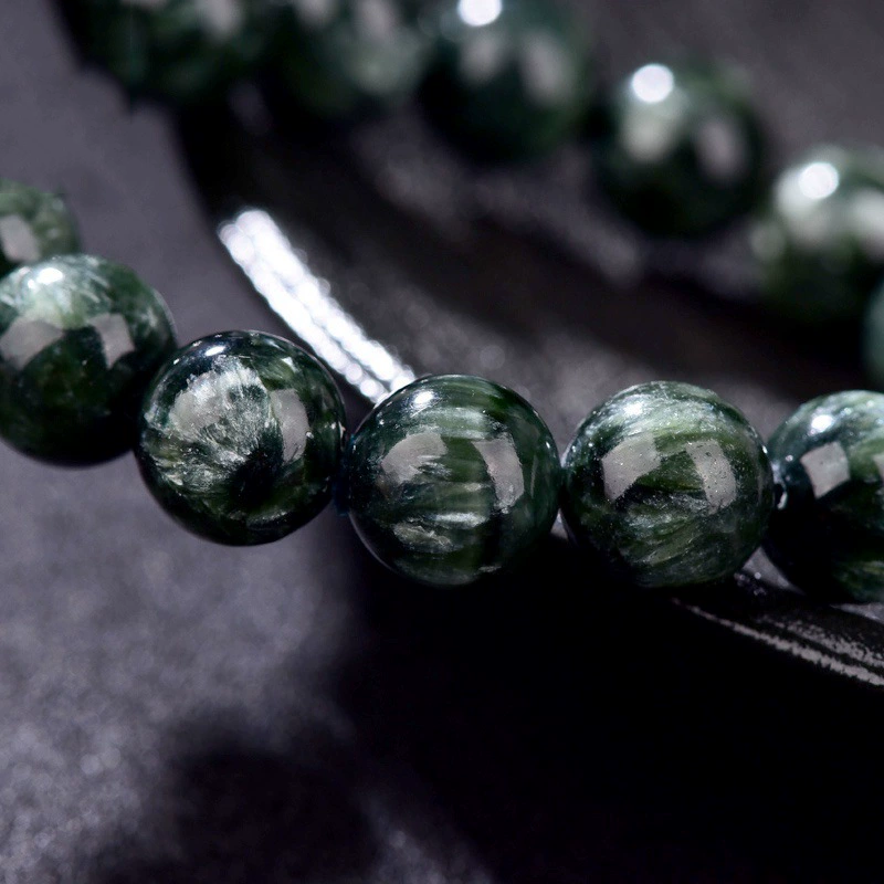 Career Success Magnet - Natural Seraphinite Bracelet