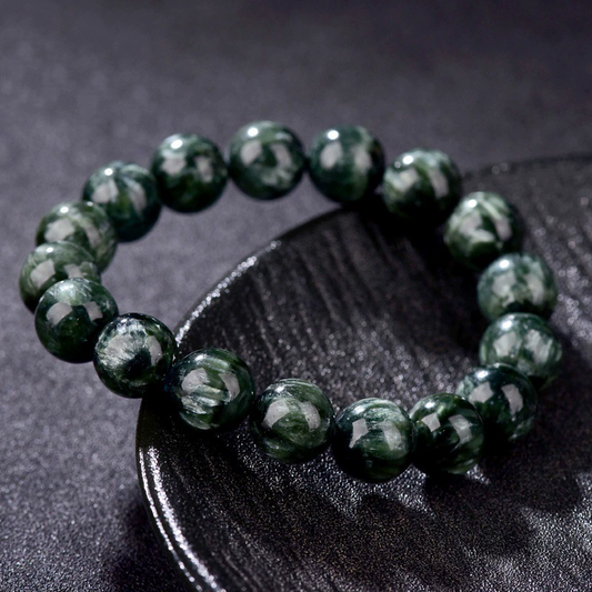 Career Success Magnet - Natural Seraphinite Bracelet