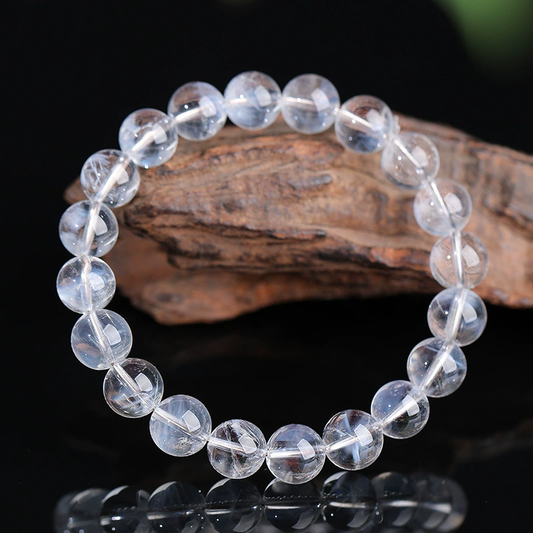 Stress Relief - Blue Needle Quartz Bracelet