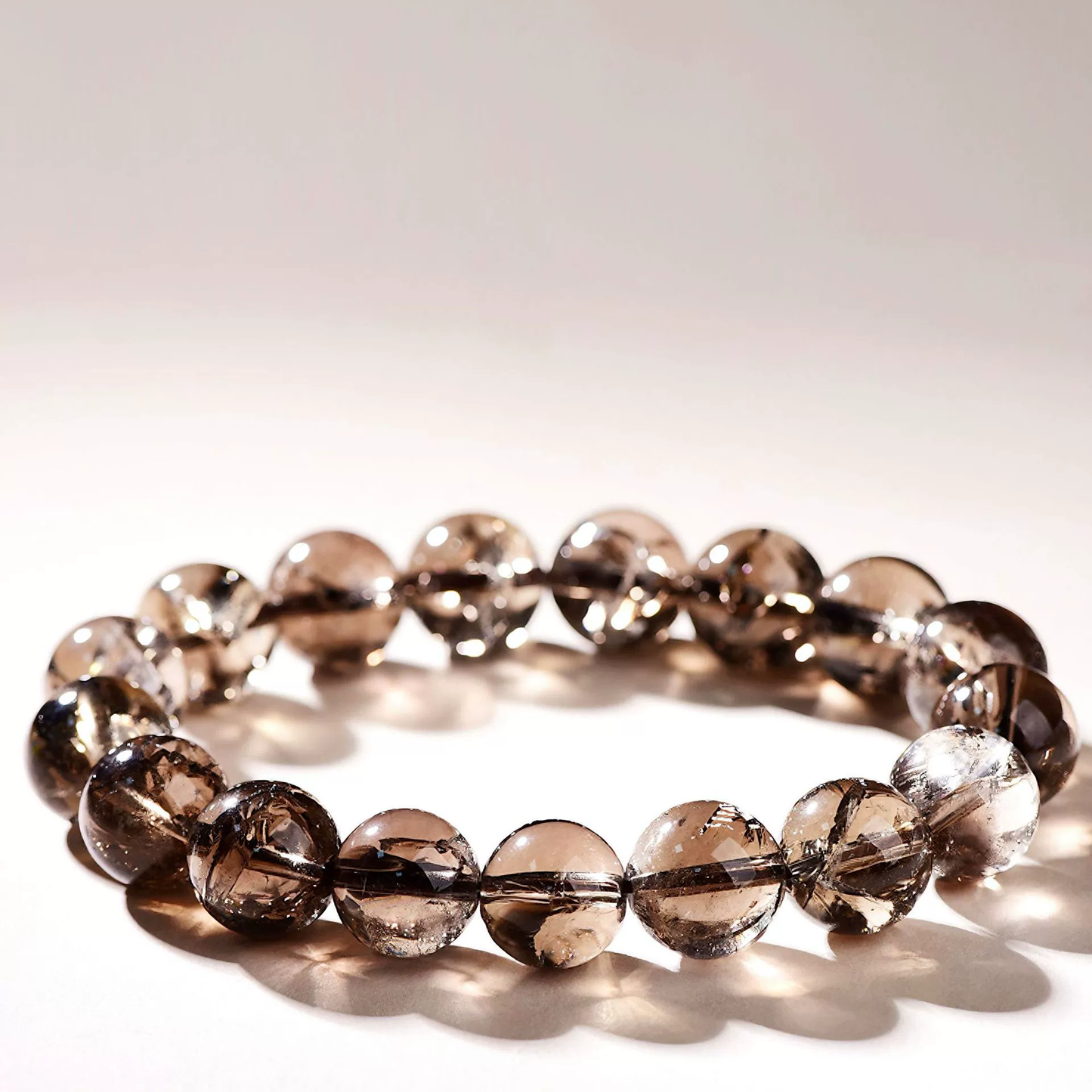 Energetic Blessings - Natural Tea Quartz Bracelet