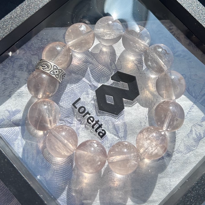 Grounded Glow, Fluid Wisdom - Fluorite & Sterling Silver Bead Bracelet