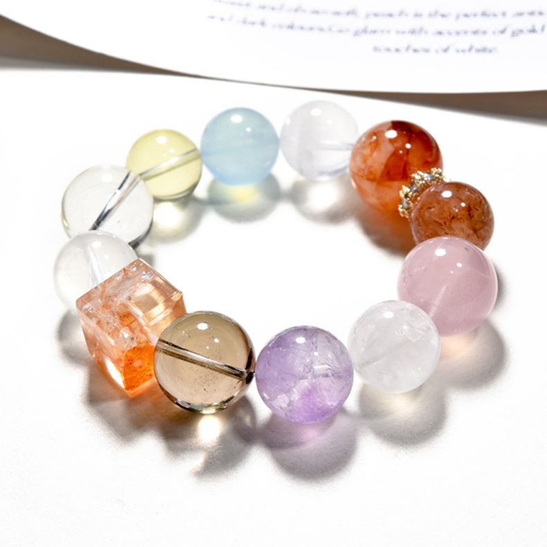 Harmony Flow - Multi-Gemstone Bracelet