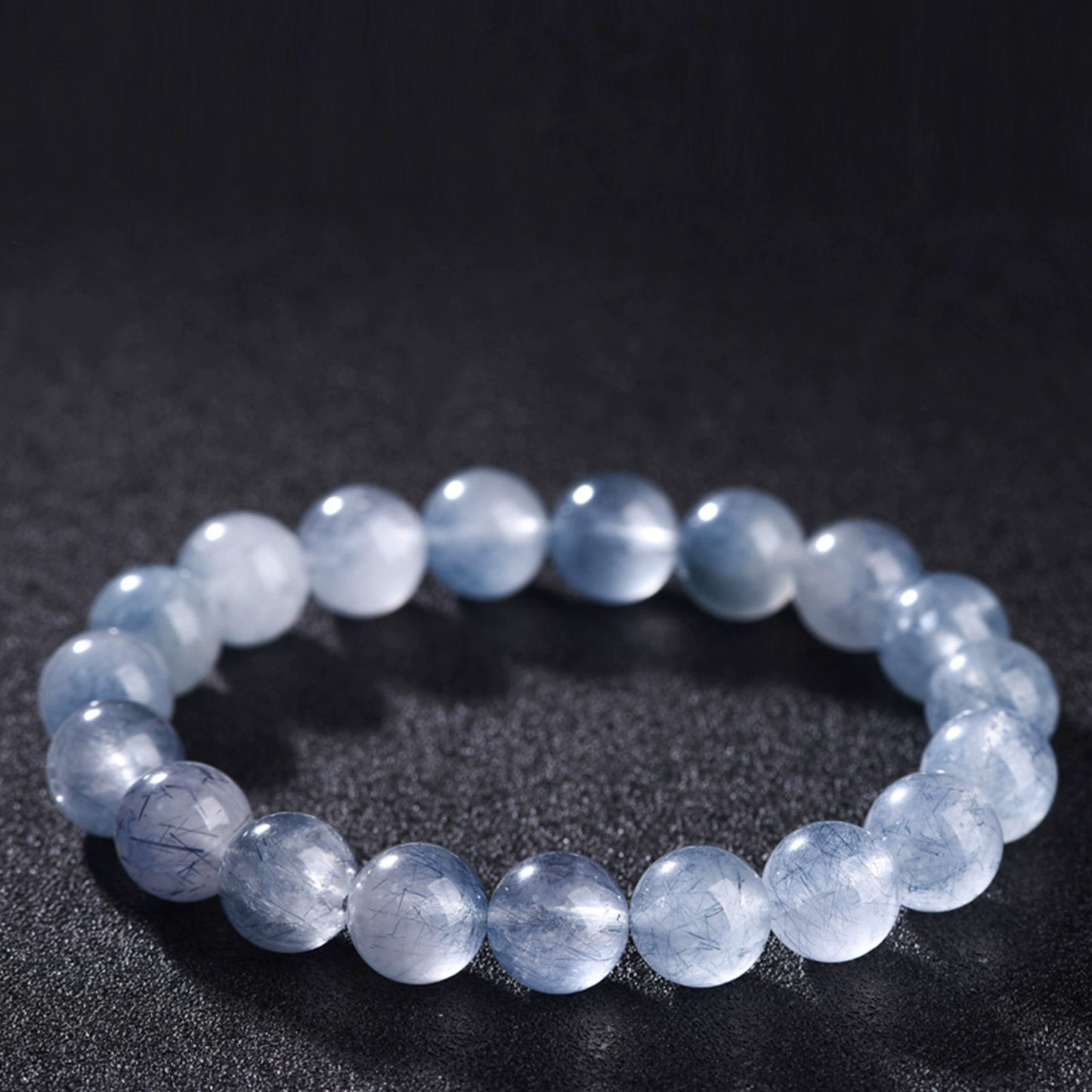 AquaFlow Wisdom - Blue Rutilated Quartz