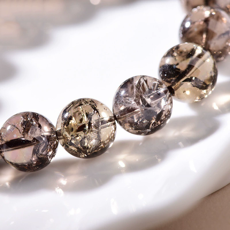 Energetic Blessings - Natural Tea Quartz Bracelet