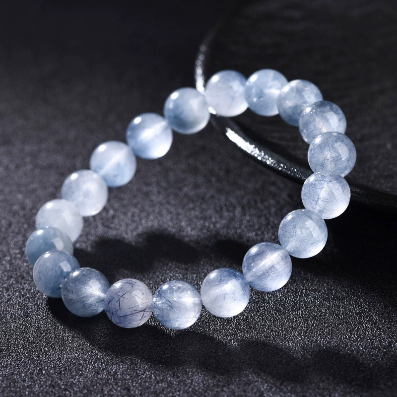 AquaFlow Wisdom - Blue Rutilated Quartz