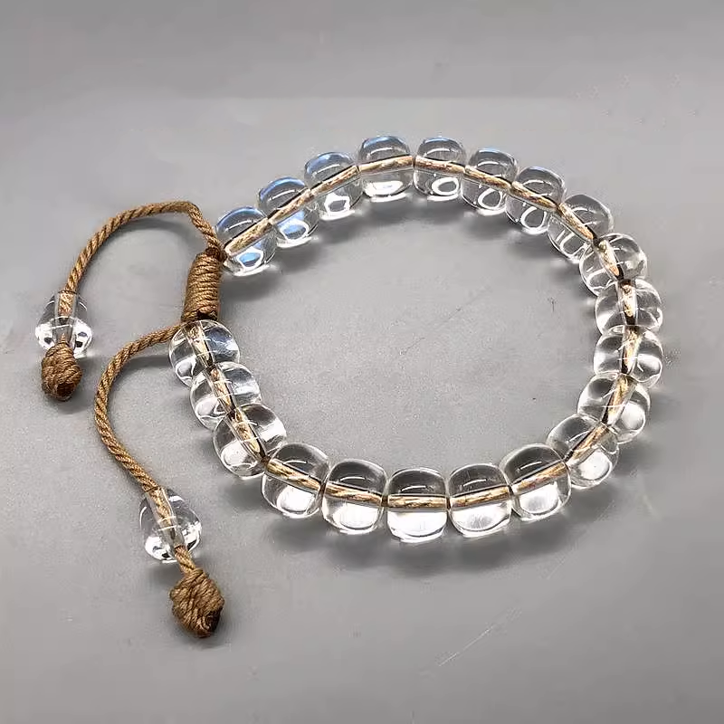 Clarity & Protection - White Crystal Energy Bracelet