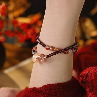 Luck & Peace - Harmony Crystal Charm Bracelet