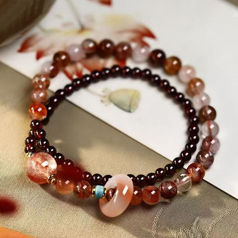 Luck & Peace - Harmony Crystal Charm Bracelet