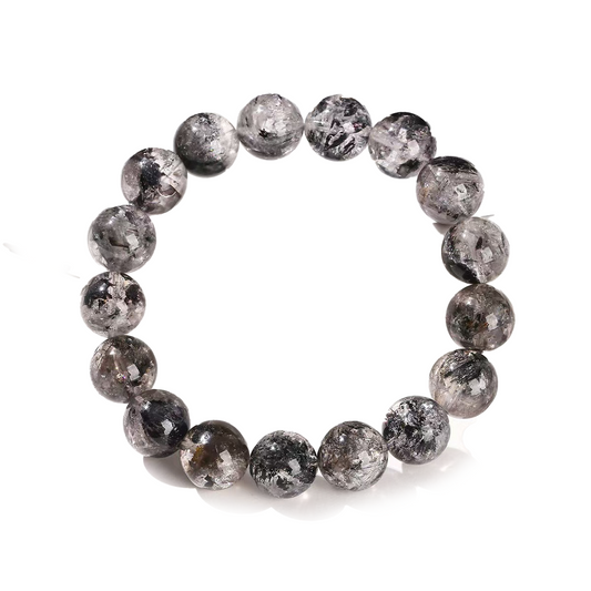 Pure Charge Shield - Natural Herkimer Bracelet