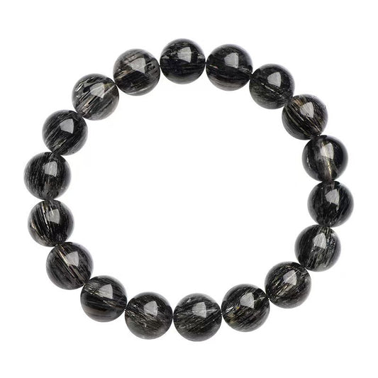 Abyssal Guardian-Black Rutilated Quartz