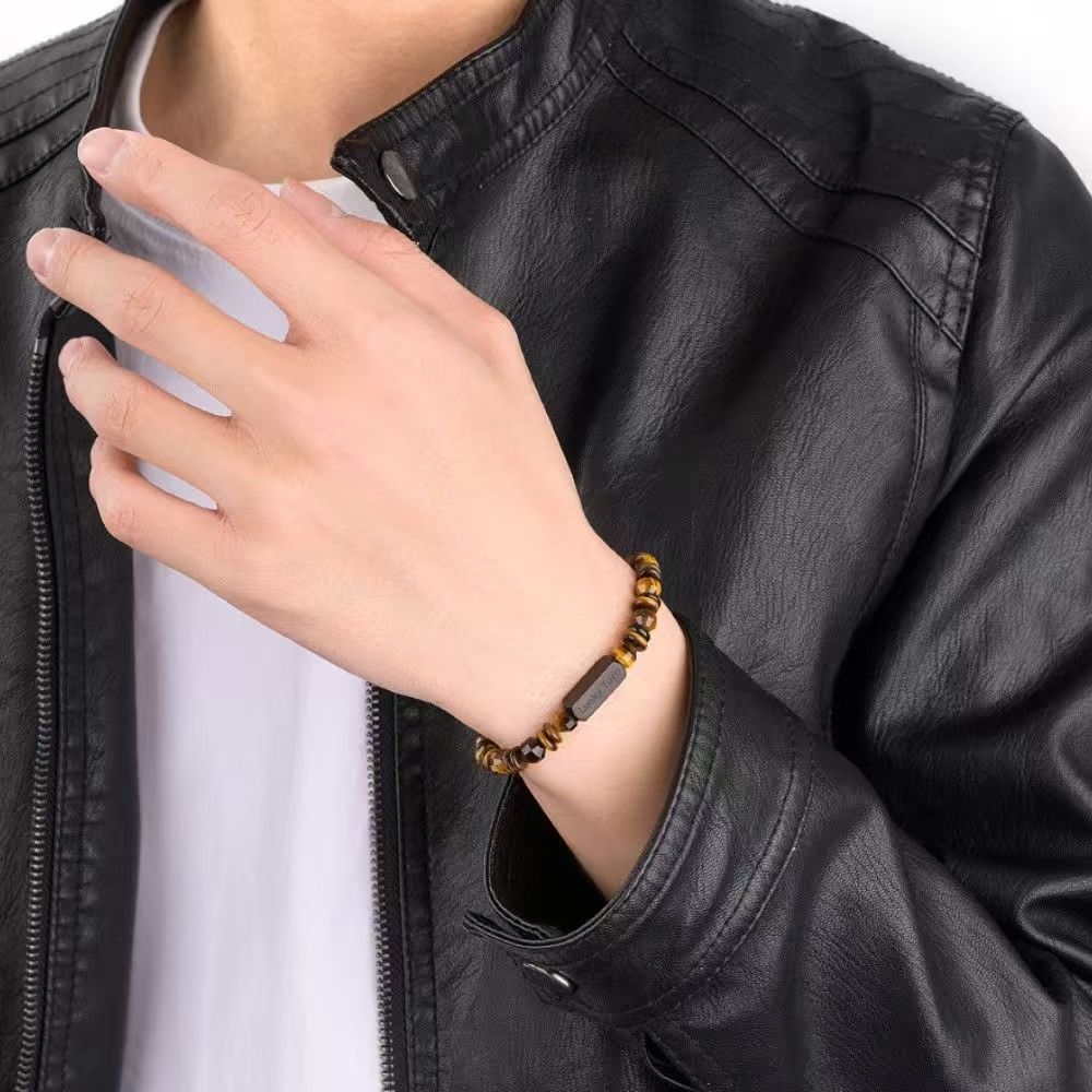 Fortune's Flow-Tiger Eye Bracelet