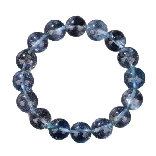 Abyssal Guardian - Natural Aquamarine Bracelet