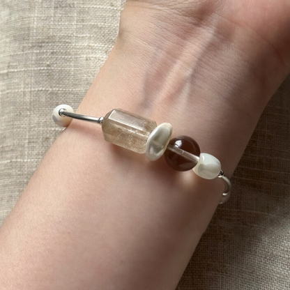 Stress Relief & Energy Balancing - Multi-Crystal Energy Harmony Bracelet