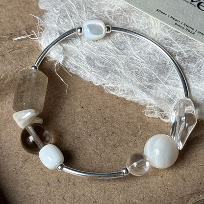 Stress Relief & Energy Balancing - Multi-Crystal Energy Harmony Bracelet