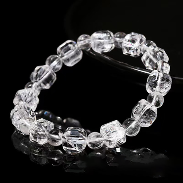 Precision Meets Mysticism-Square Rainbow Quartz