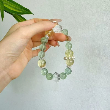 Energizing & Calming -Boho Gemstone Energy Bracelet