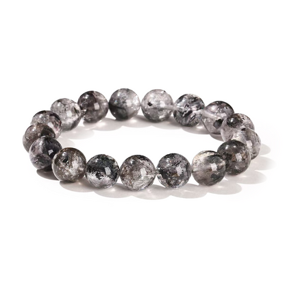 Pure Charge Shield - Natural Herkimer Bracelet
