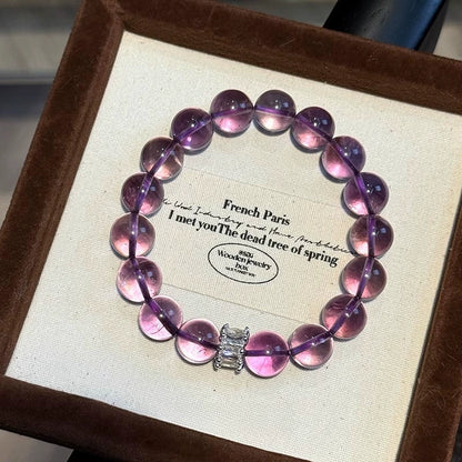 Violet Forge Bracelet - Silver Alchemy Bracelet