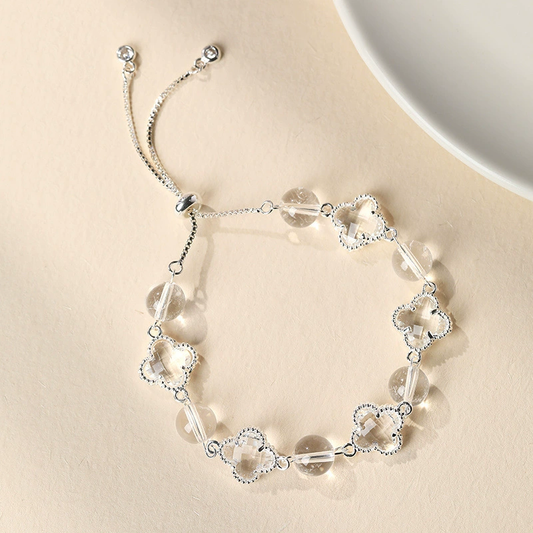 Luck Amplification & Energy Refresh - Clover Quartz Harmony Bracelet