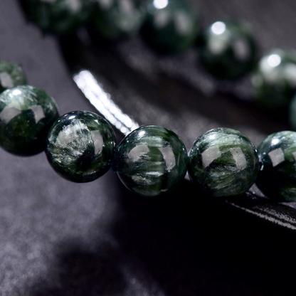 Career Success Magnet - Natural Seraphinite Bracelet