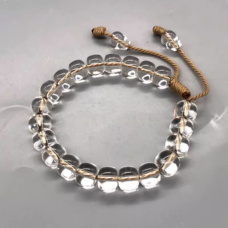 Clarity & Protection - White Crystal Energy Bracelet