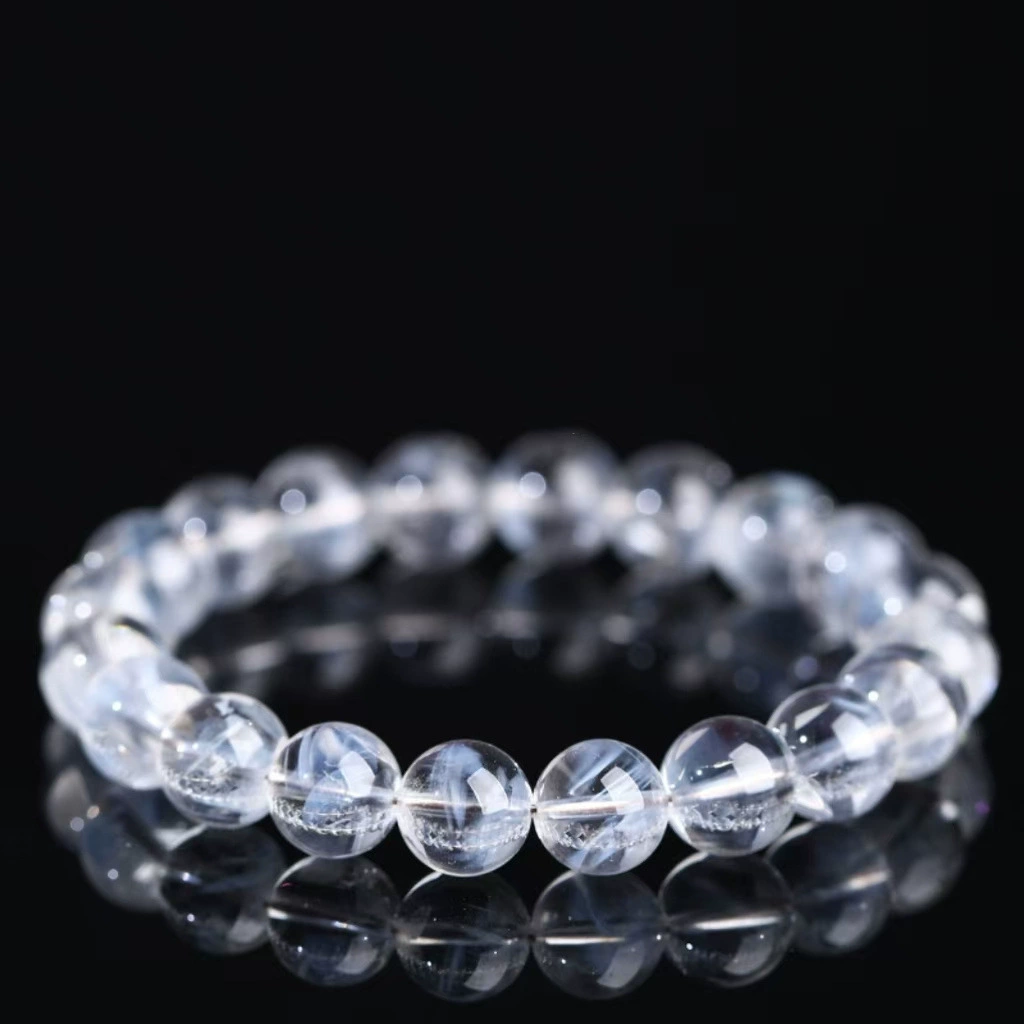 Stress Relief - Blue Needle Quartz Bracelet
