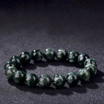 Career Success Magnet - Natural Seraphinite Bracelet