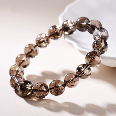 Energetic Blessings - Natural Tea Quartz Bracelet