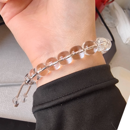 Clarity & Protection - White Crystal Energy Bracelet