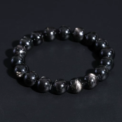 Wealth & Intuition Enhancer - Black Cat's Eye Bracelet