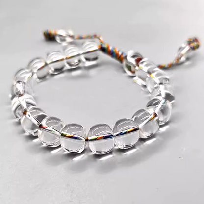 Clarity & Protection - White Crystal Energy Bracelet