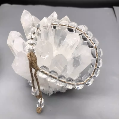 Clarity & Protection - White Crystal Energy Bracelet
