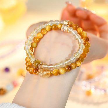 Luck & Balance - Tiger's Eye Harmony Set