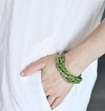 Verdant Growth Clarity Bracelet