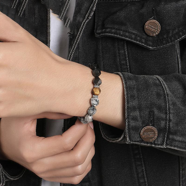 Energy Shield - Obsidian Power Bracelet